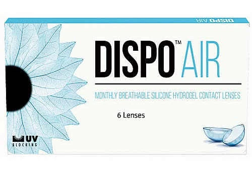 Dispo Air Monthly עדשות מגע דיספו אייר חודשיות מסיליקון הידרוג'ל