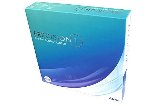 PRECISION 1 עדשות מגע יומיות מסיליקון הידרוג'ל פרסיז'ן 1 במארז חיסכון רק 94 ₪ ל- 30 עדשות
